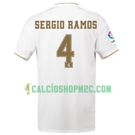 Real Madrid Sergio Ramos 4 Maglia Prima 2019/2020 Manica Corta